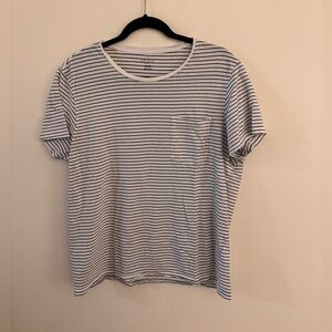 Club Monaco T shirt Black Stripes